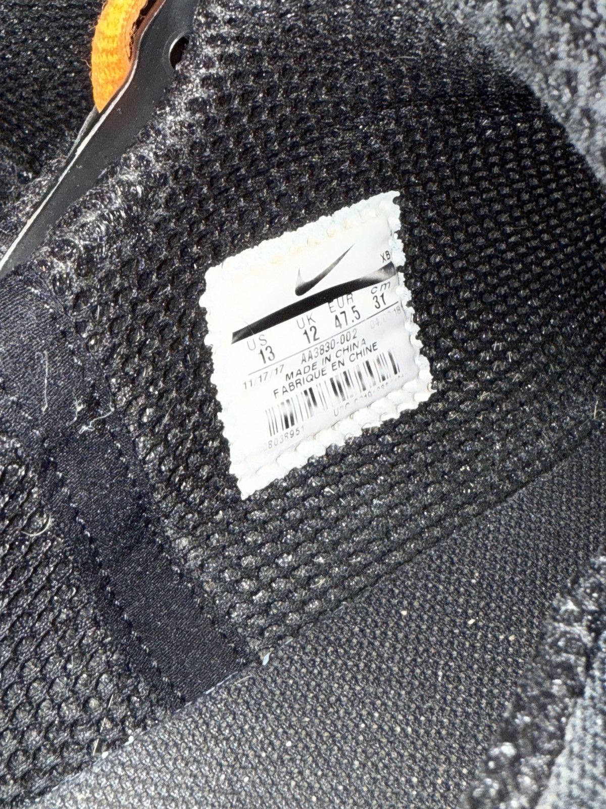 Off-White Nike Off White Air Prestos Size US 13 / EU 46 - 7 Thumbnail