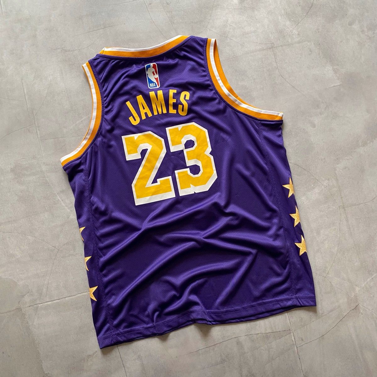 NBA × Nike × Vintage Nike NBA Los Angeles Lakers All Star LeBron James 23 Jersey Size US M / EU 48-50 / 2 - 3 Thumbnail