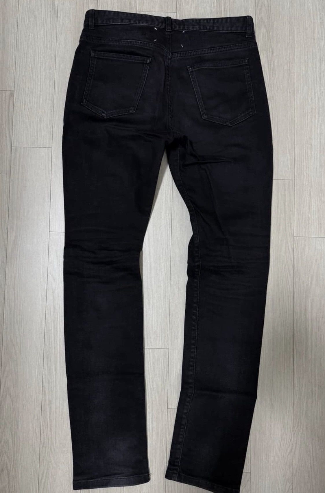 Maison Margiela Maison Margiela Black Denim Jeans Size US 29 - 3 Thumbnail