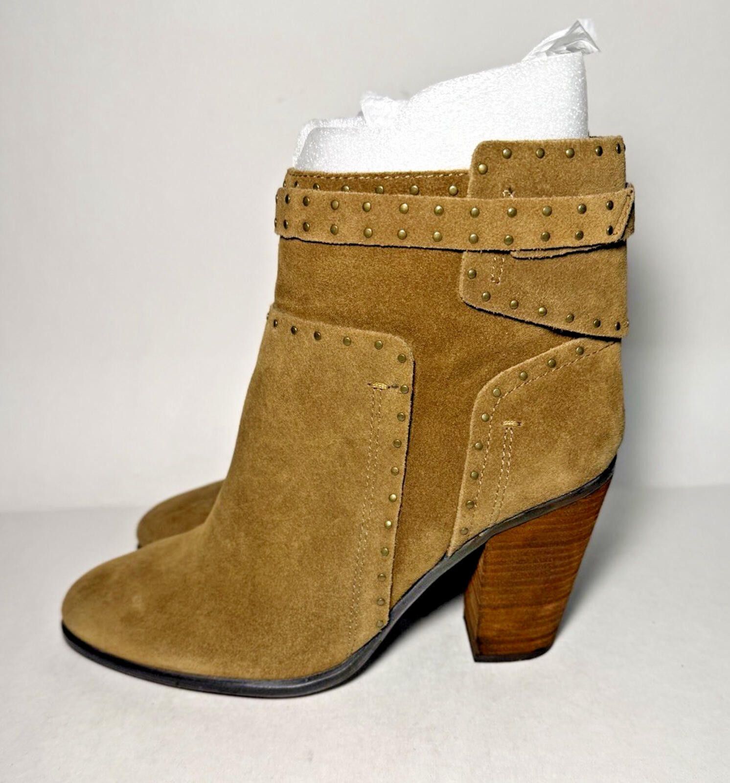 Vince Camuto VINCE CAMUTO Faythes Pinhead Ankle Boots Heels Brown Size US 9.5 / IT 39.5 - 3 Thumbnail