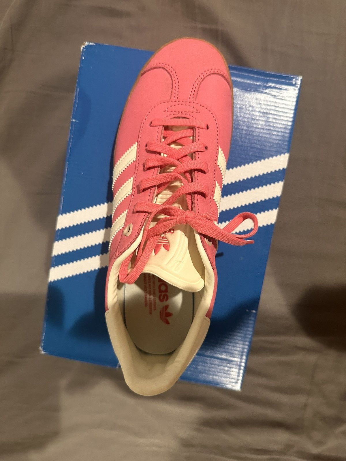 Adidas Size 6Y Adidas Gazelle J’Pink Fusion Gum Size US 6 / EU 39 - 4 Thumbnail