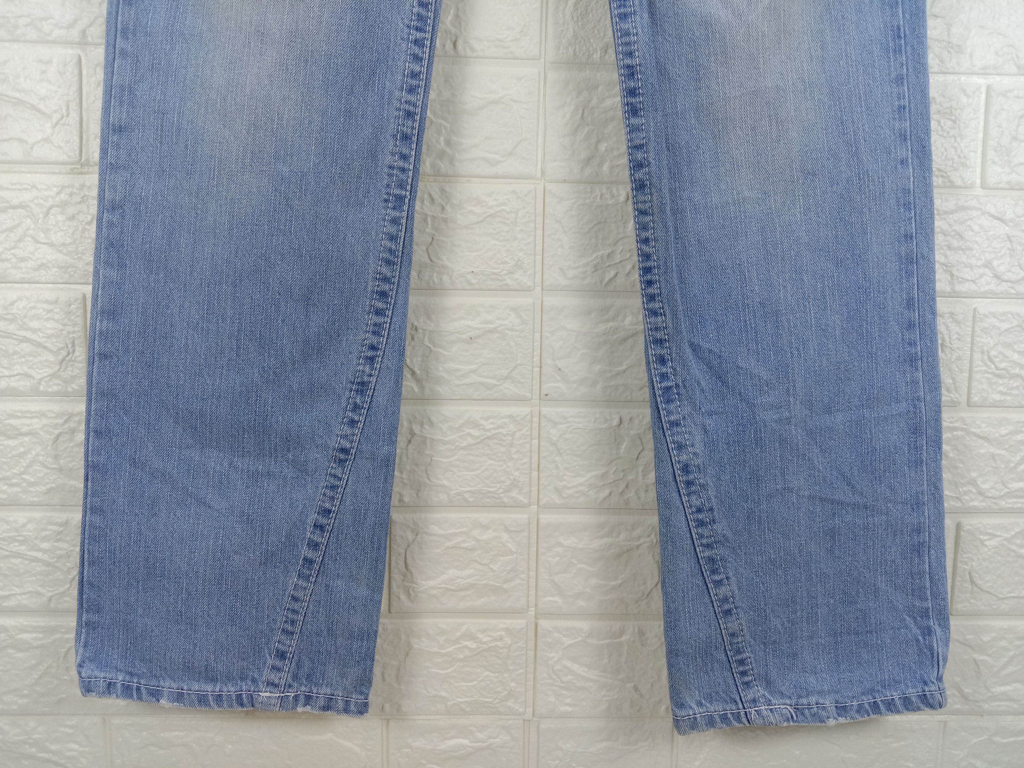 Japanese Brand Vintage Blue Moon Blue Surf Style Jeans Size US 31 - 10 Thumbnail