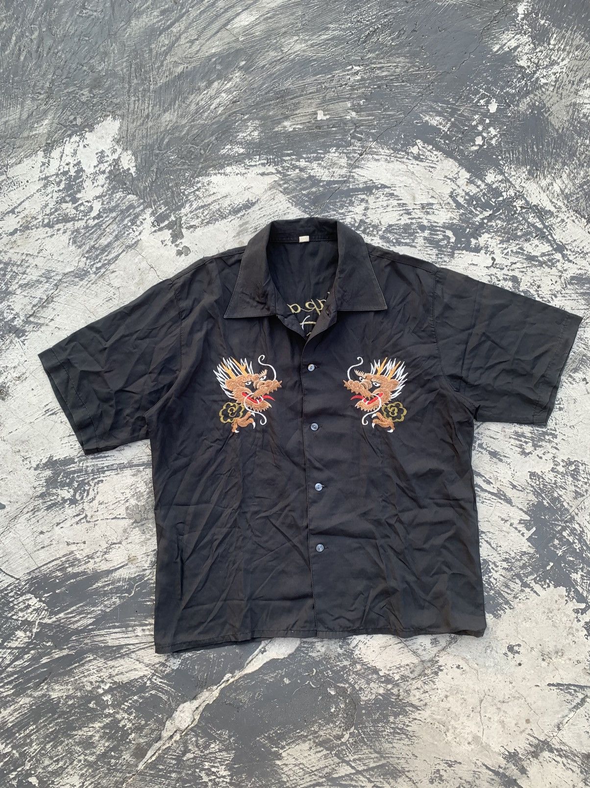 Japanese Brand 60’s Archive Japan Dragon Fuji Shirts Embroidery Size US L / EU 52-54 / 3 - 2 Thumbnail