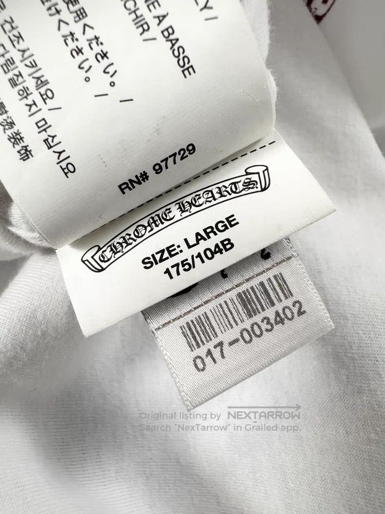 Chrome Hearts CHROME HEARTS Size L Harris short sleeve Size US L / EU 52-54 / 3 - 7 Thumbnail