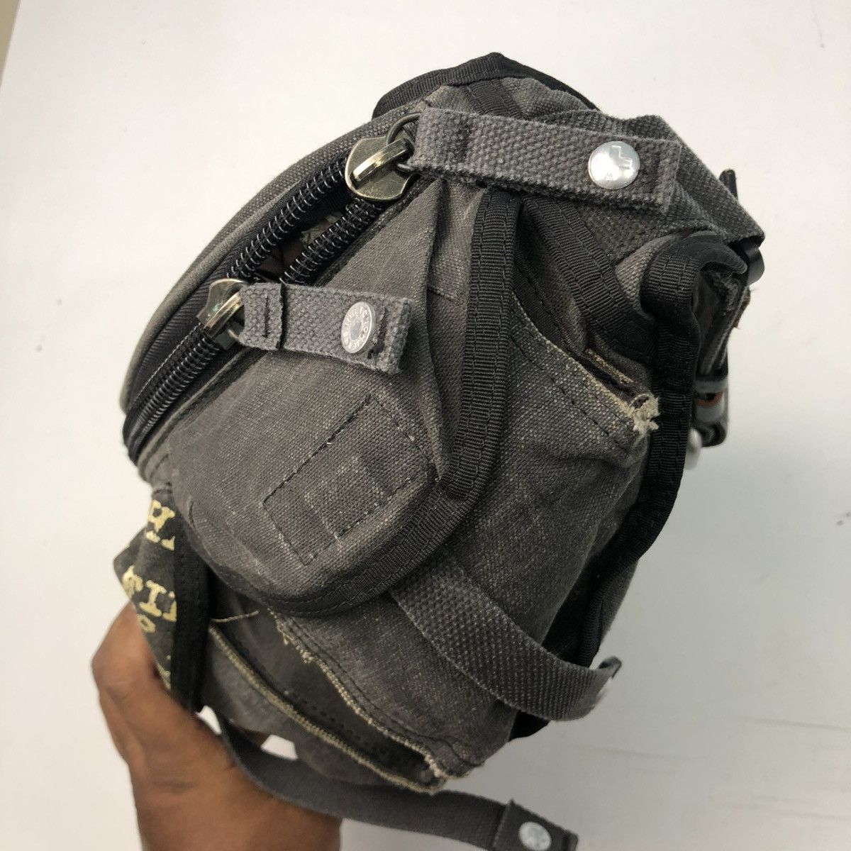 Japanese Brand ‼️YES‼️ TOUGH JEANSMITH MILITARY CROSSBODY WAISTBAG Size ONE SIZE - 8 Thumbnail