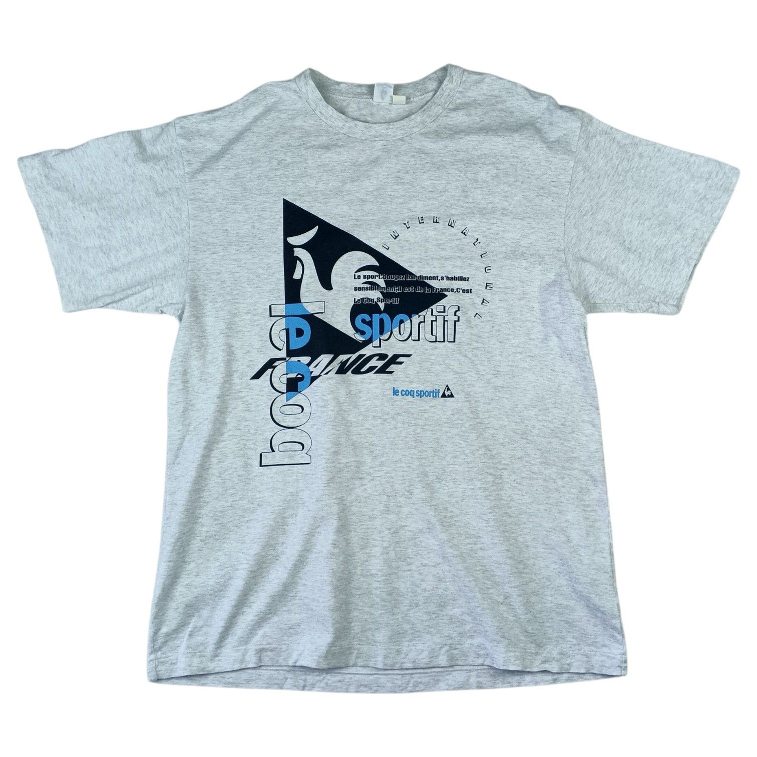 Le Coq Sportif 90's LE COQ SPORTIF Sportswear T-Shirt Single Stitches Size US M / EU 48-50 / 2 - 2 Thumbnail