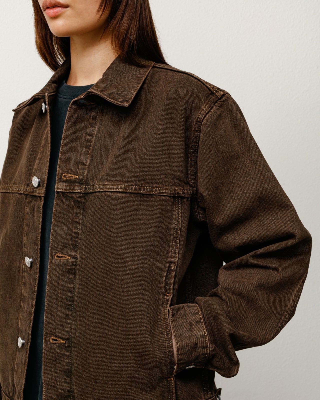 Stussy TRUCKER JACKET DENIM Size US XL / EU 56 / 4 - 4 Thumbnail