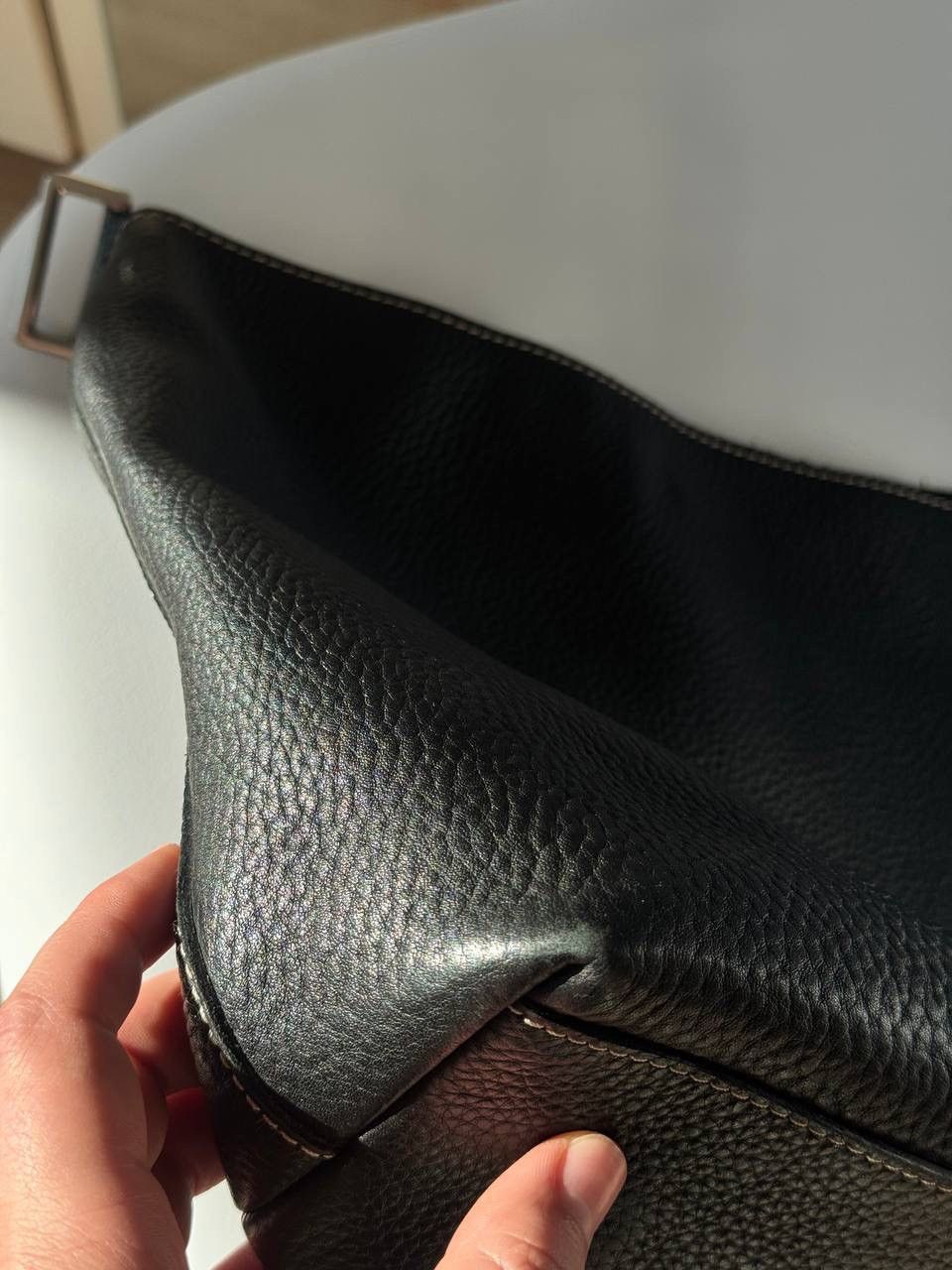 Jil Sander Jil Sander Nappa Leather Slouchy Hobo Bag Minimalist Luxury Size ONE SIZE - 5 Thumbnail