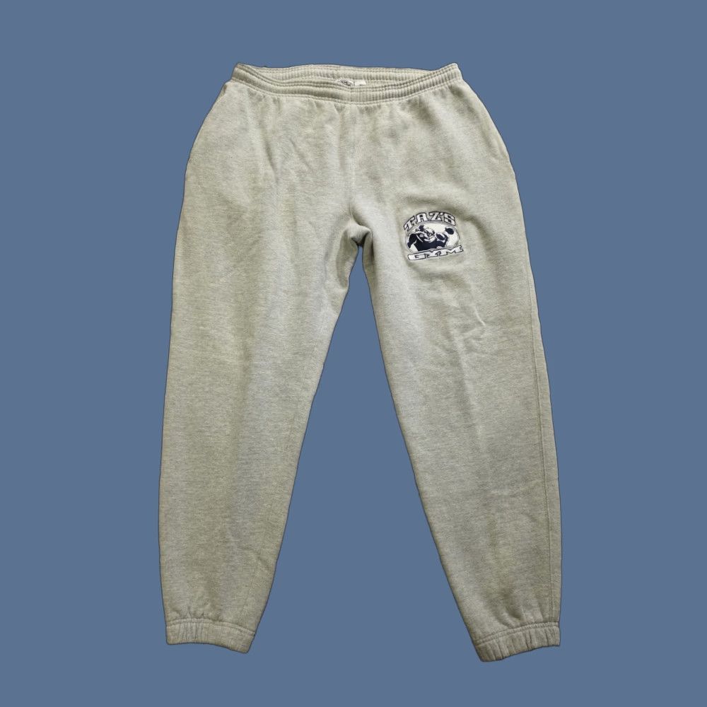 Acme Clothing VINTAGE Acme Clothing Taz's Gym Embroidered Fleece Sweatpants Gray Men's Size XL Size US 36 / EU 52 - 1 Thumbnail