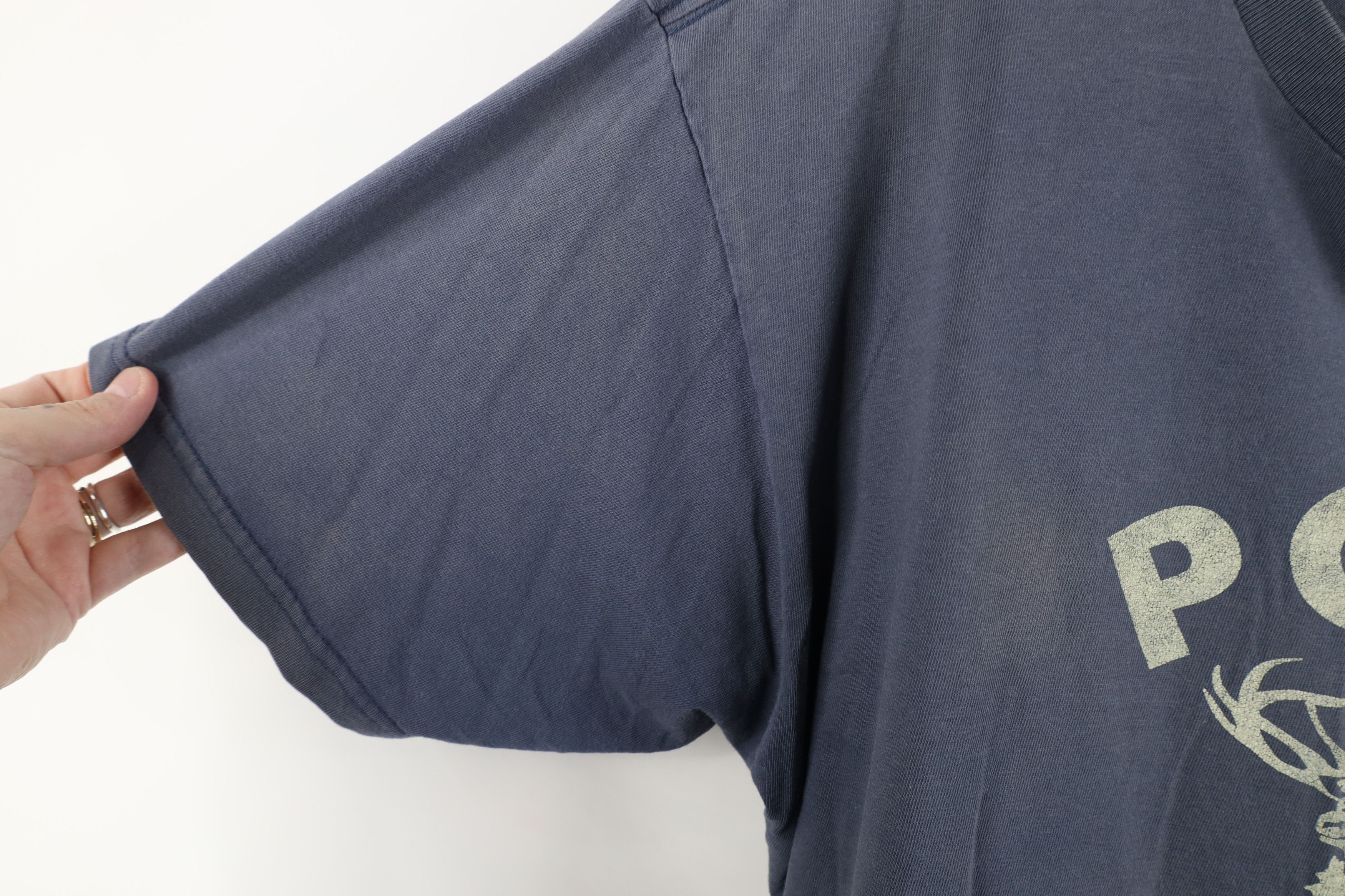 Ralph Lauren × Vintage Vintage 90s Ralph Lauren Sportsman Elk T-Shirt Blue USA Size US L / EU 52-54 / 3 - 6 Thumbnail