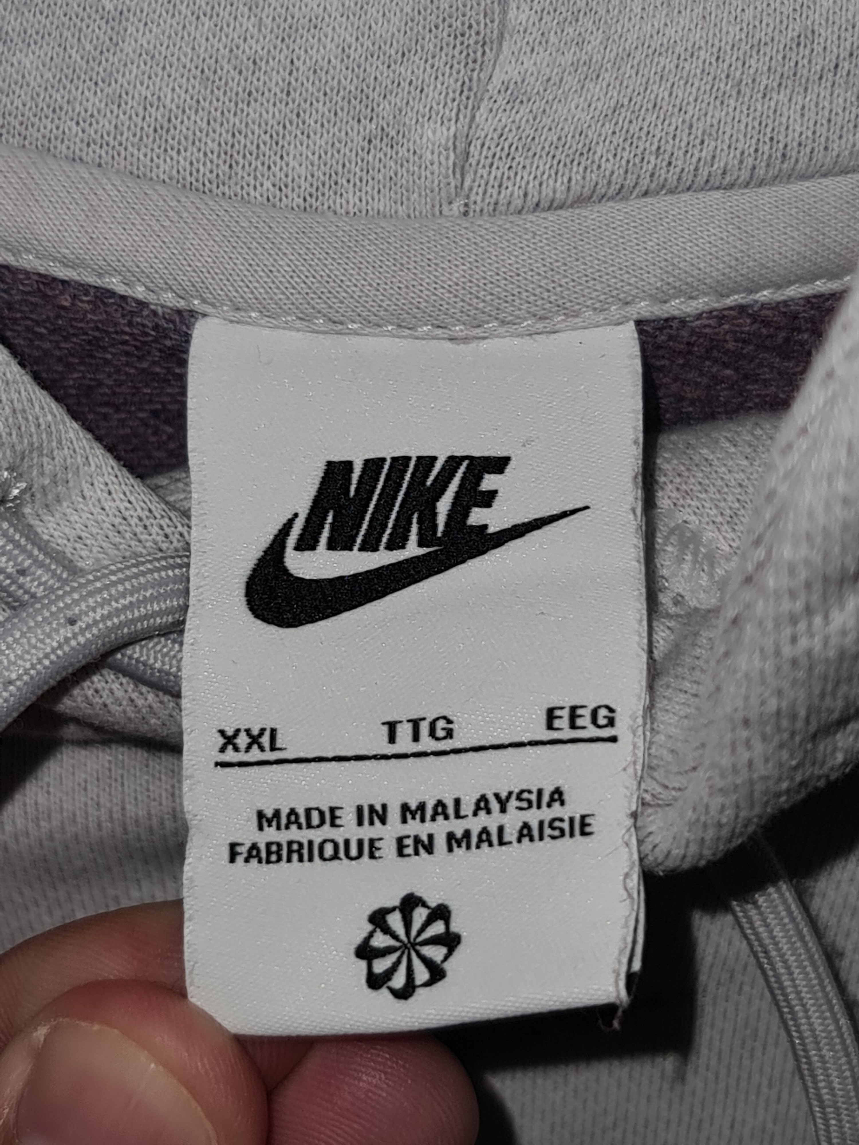 Nike Nike Center Logo White Hoodie Size US XXL / EU 58 / 5 - 4 Thumbnail