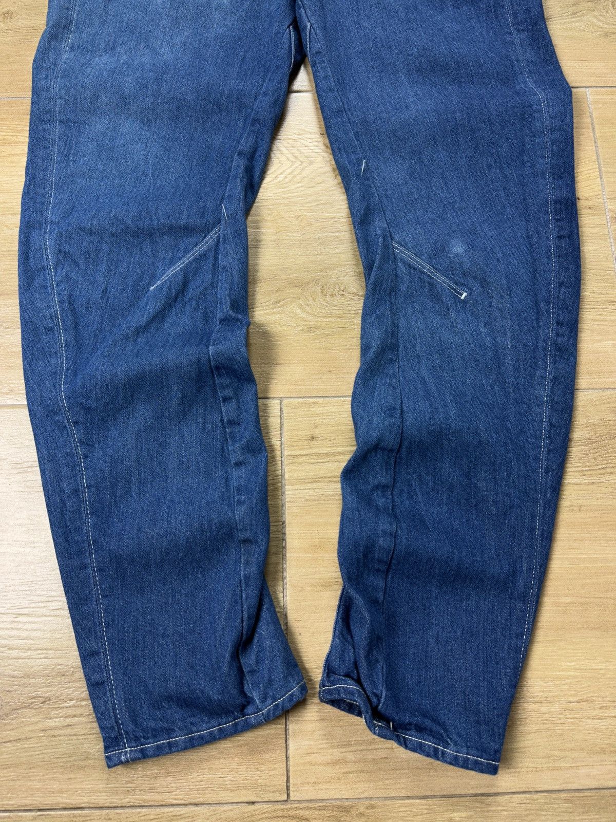 G-Star NEW🏷️ G-Star Raw Arc Navy 3D Boyfriend WMN Denim Jeans Size US 27 - 3 Thumbnail
