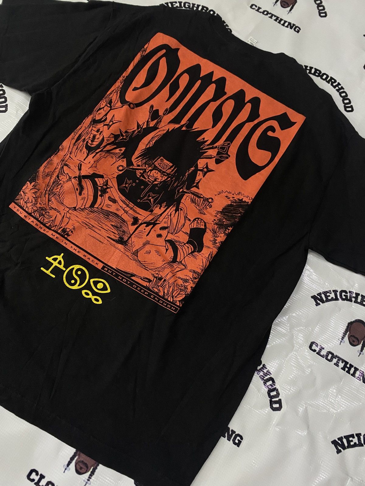 Other BAD OMENS x NARUTO TEE. Size US XL / EU 56 / 4 - 7 Thumbnail