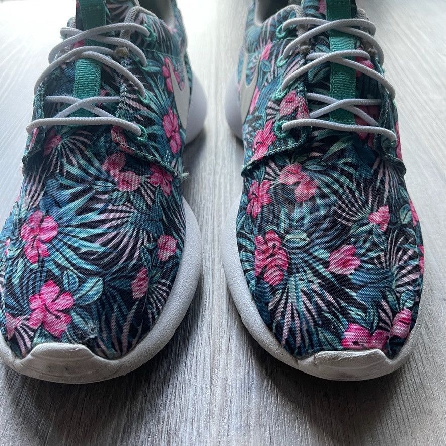 Nike × Vintage NIKE • Roshe One Print Premium "Washed Teal" (8M) Size US 8 / EU 41 - 6 Thumbnail