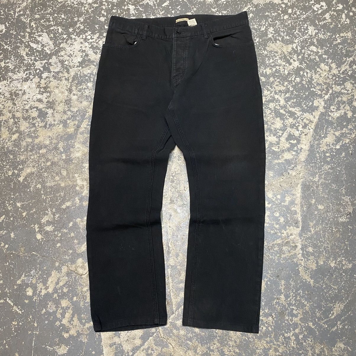 John Varvatos × Vintage Vintage John Varvatos Corduroy Black Archive Pants Size US 37 - 4 Thumbnail