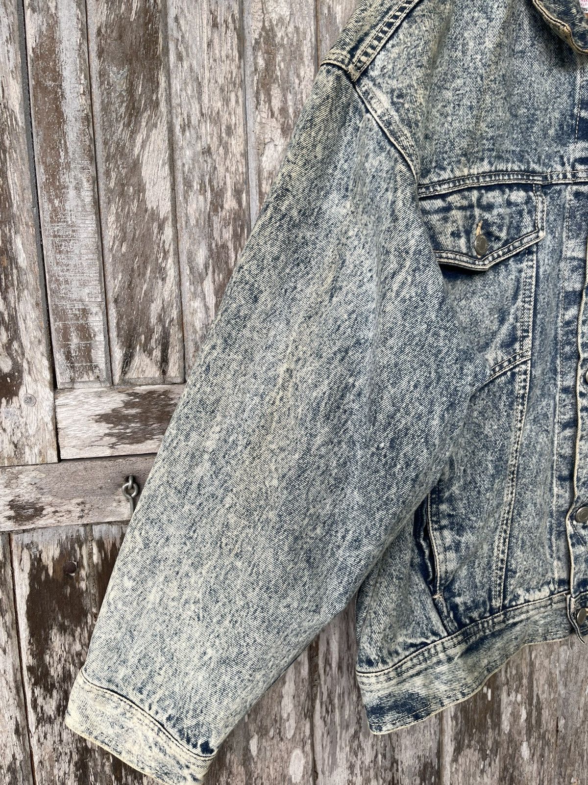Designer Bell Scott Acid Wash Denim Jacket - Vintage 80s/90s Size US L / EU 52-54 / 3 - 4 Thumbnail