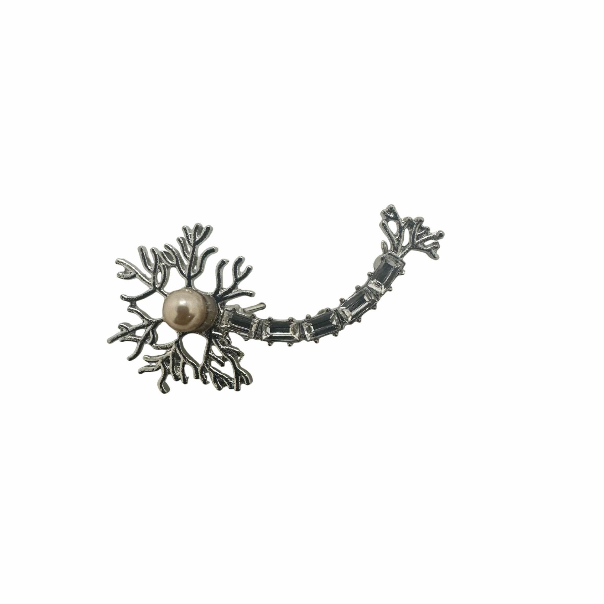 Other ✨Neuron Pin Brain Nerve Cell Medical Brooch Jewelry Human Ne Size ONE SIZE - 2 Thumbnail