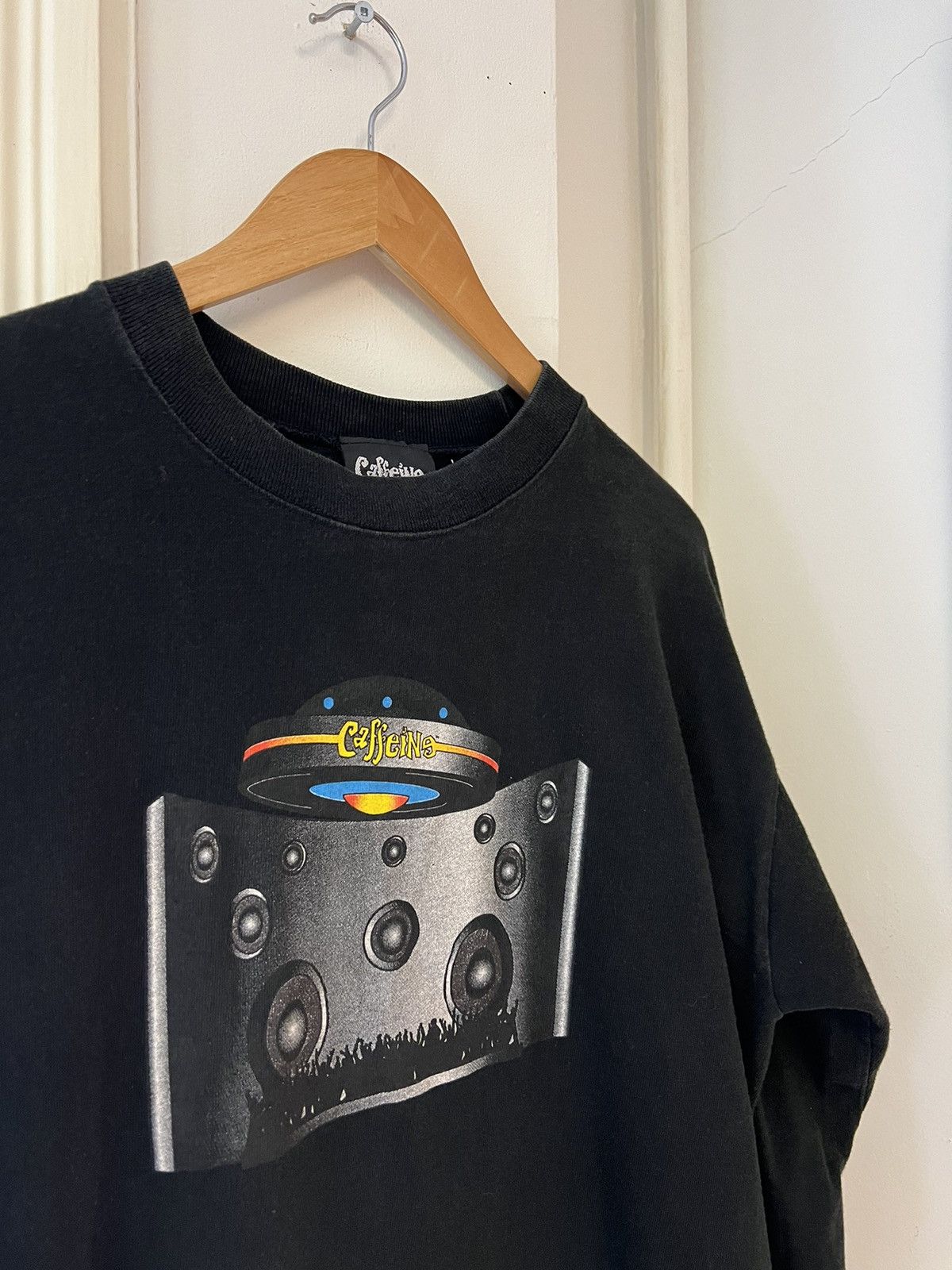 Band Tees × Vintage 90’s Caffeine Records Long sleeve Size US L / EU 52-54 / 3 - 3 Thumbnail