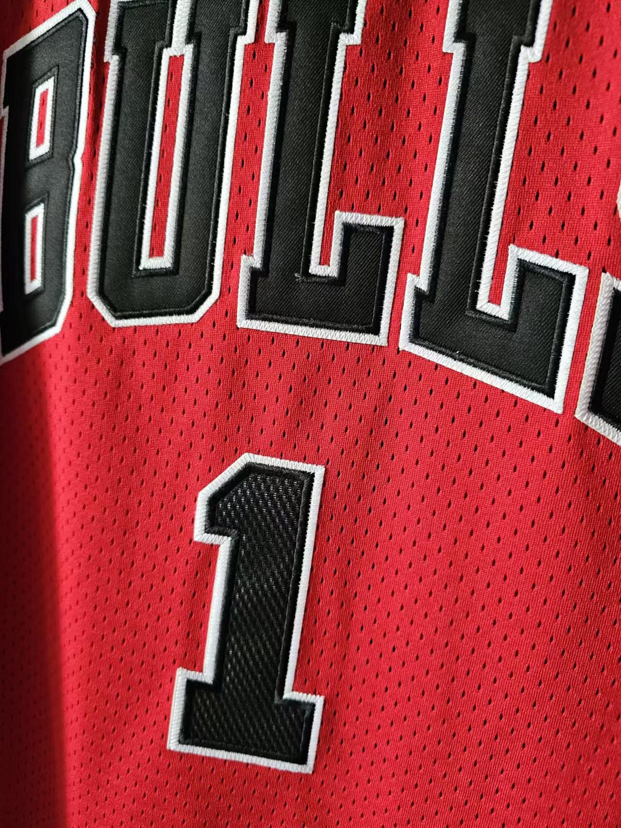 NBA Chicago Bulls #1 Derrick Rose Jersey Red Size US XXL / EU 58 / 5 - 3 Thumbnail