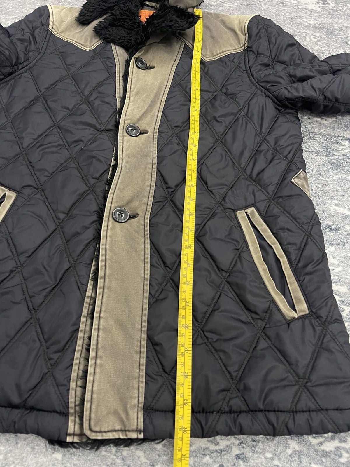 Levi's Levis Quilted Jacket Distressed Size US M / EU 48-50 / 2 - 12 Thumbnail