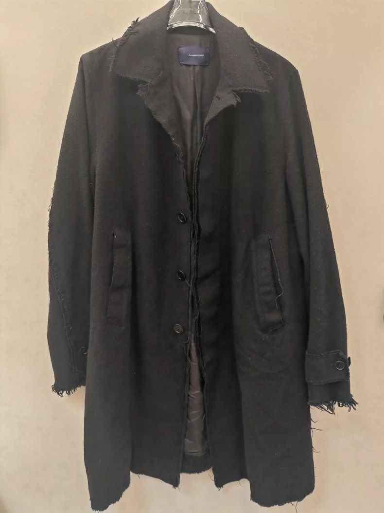 Undercover UNDERCOVER Wool coat with black fringe coat 2505-Nextarrow Size US M / EU 48-50 / 2 - 1 Thumbnail