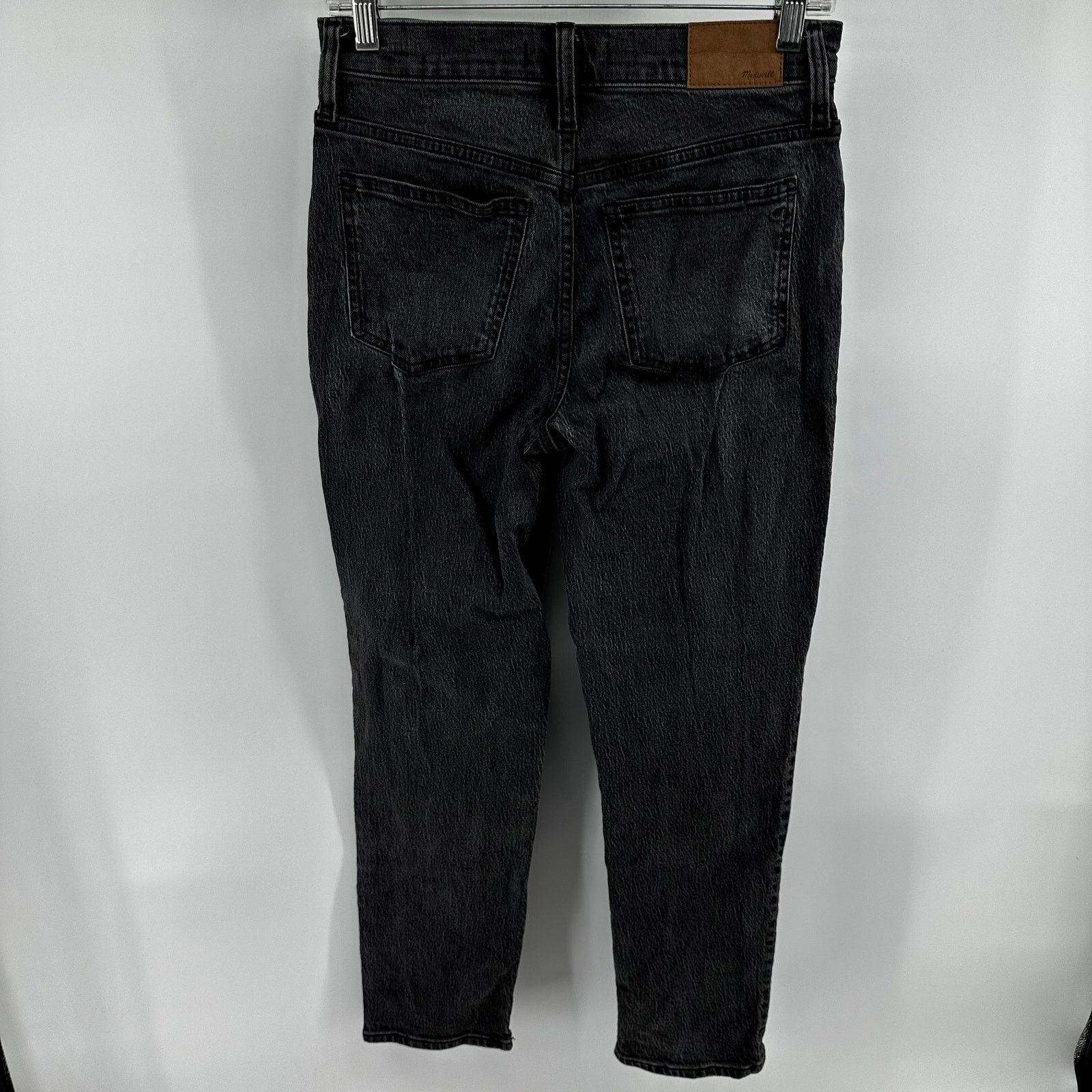 Madewell Madewell The Perfect Vintage Mom Jeans Tapered High Black 25 Size 25" / US 0 / IT 36 - 7 Thumbnail