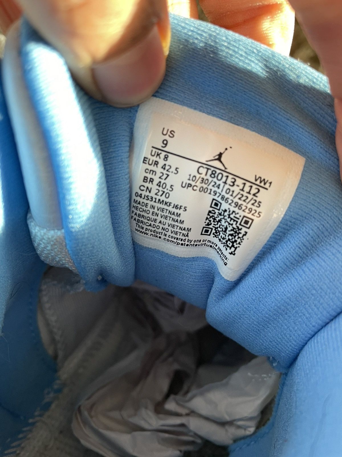 Jordan Brand Jordan 12 Melo Size US 9 / EU 42 - 10 Thumbnail