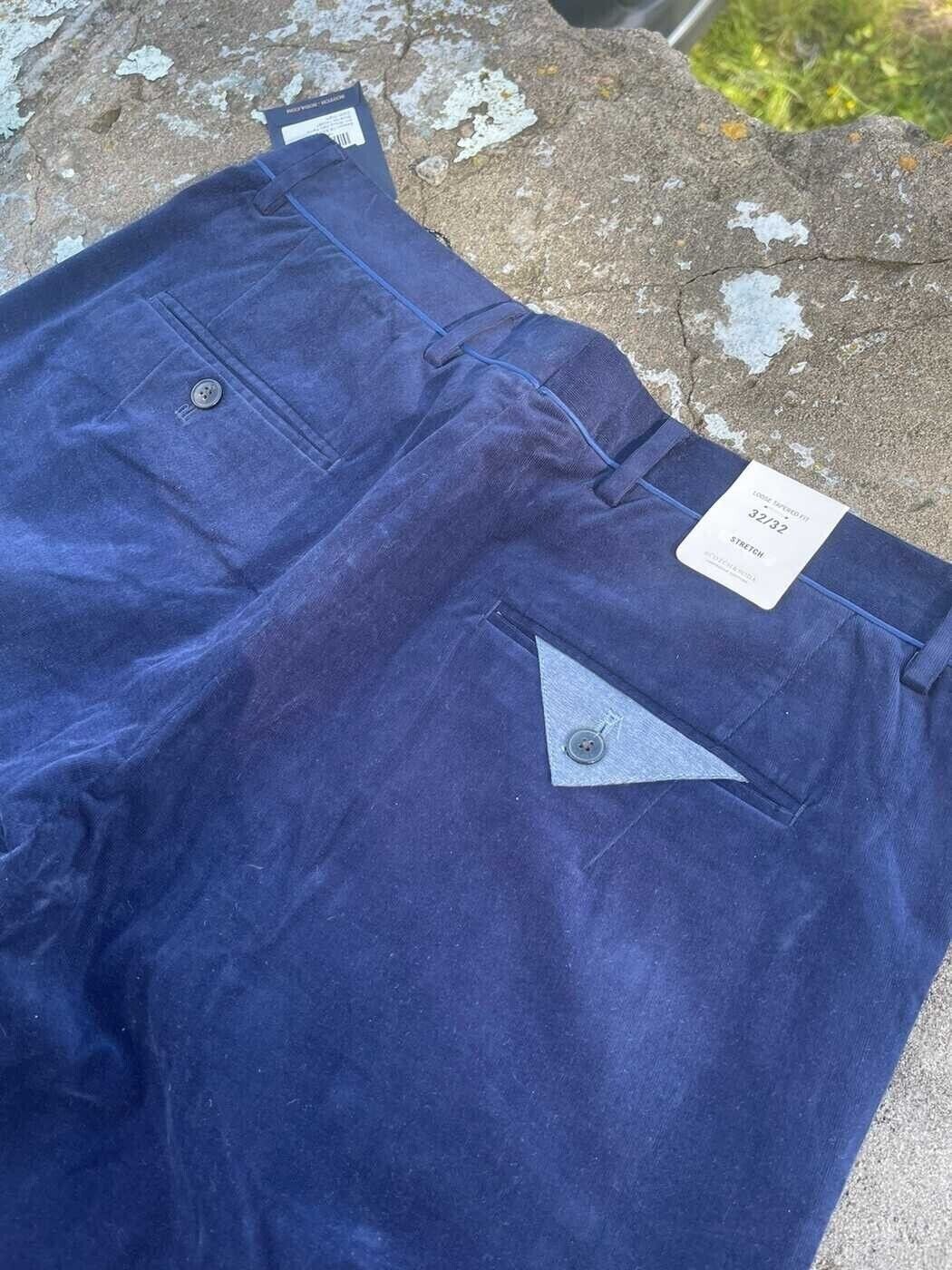 Scotch & Soda Scotch&Soda Wide Fit Corduroy Pants Size US 32 / EU 48 - 9 Thumbnail