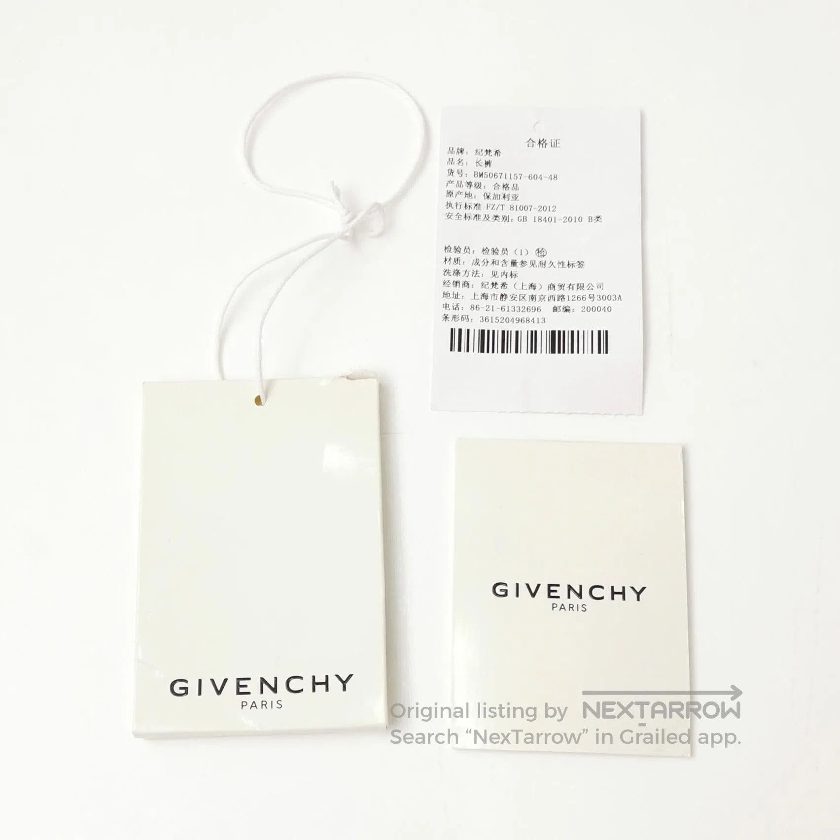 Givenchy Givenchy Cotton Color-Block Casual Pants M. Size US 32 / EU 48 - 1 Thumbnail
