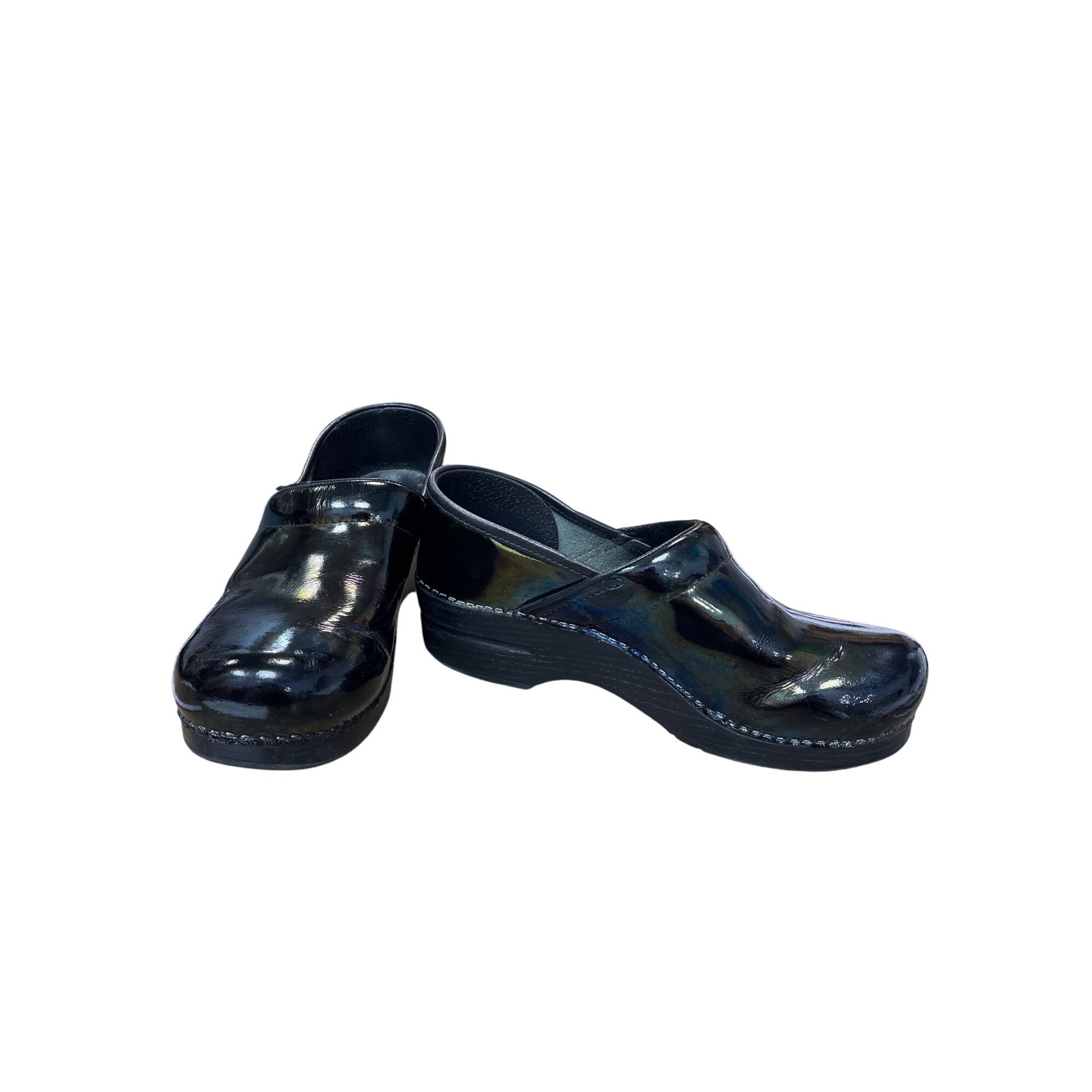 Dansko Dansko Womans Black walking nursing all day wear clogs Sz 8 Size US 8 / IT 38 - 1 Thumbnail
