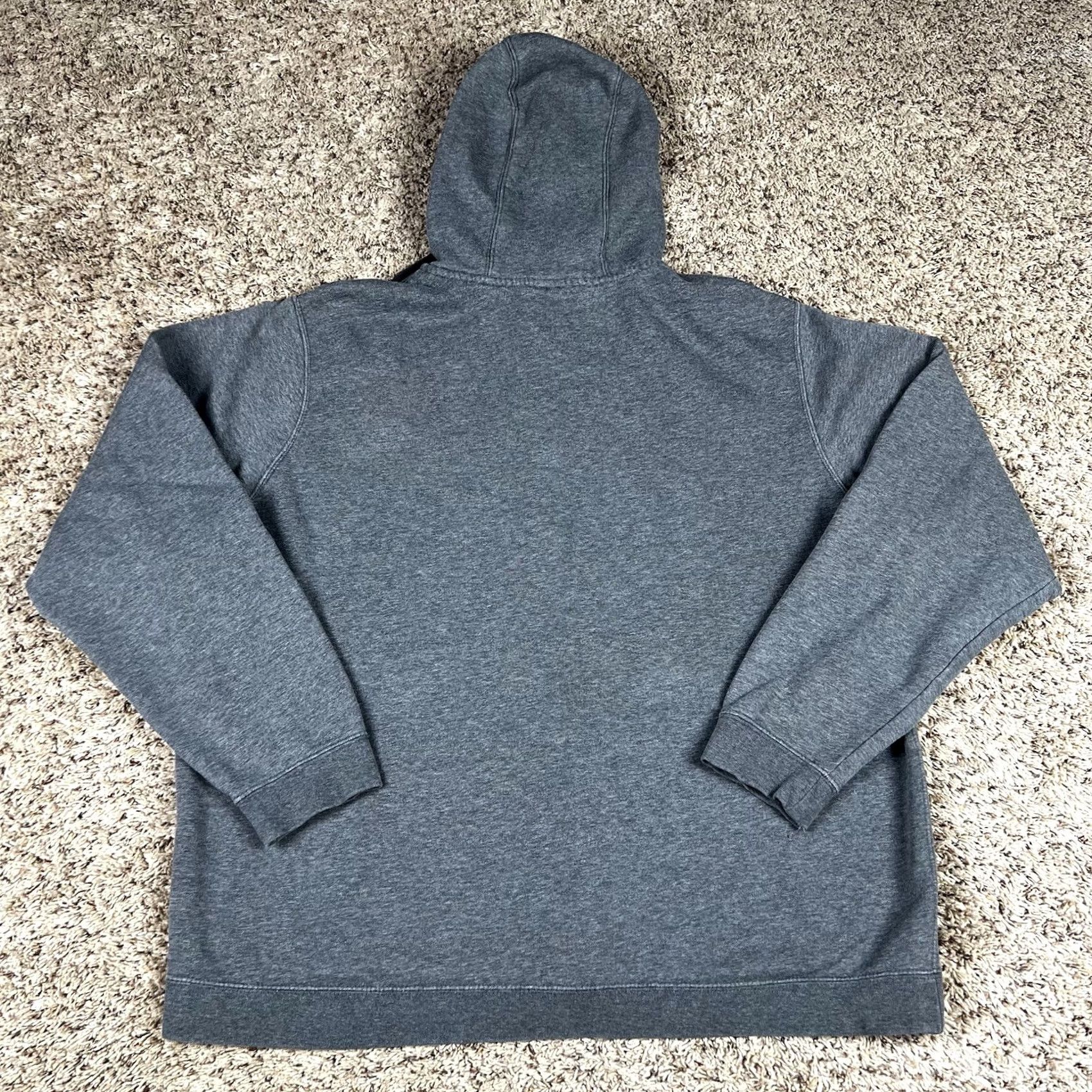 Nike Nike Hoodie Full Zip Gray 2XL Men Classic Outdoor Activewear Swoosh Size US XXL / EU 58 / 5 - 3 Thumbnail