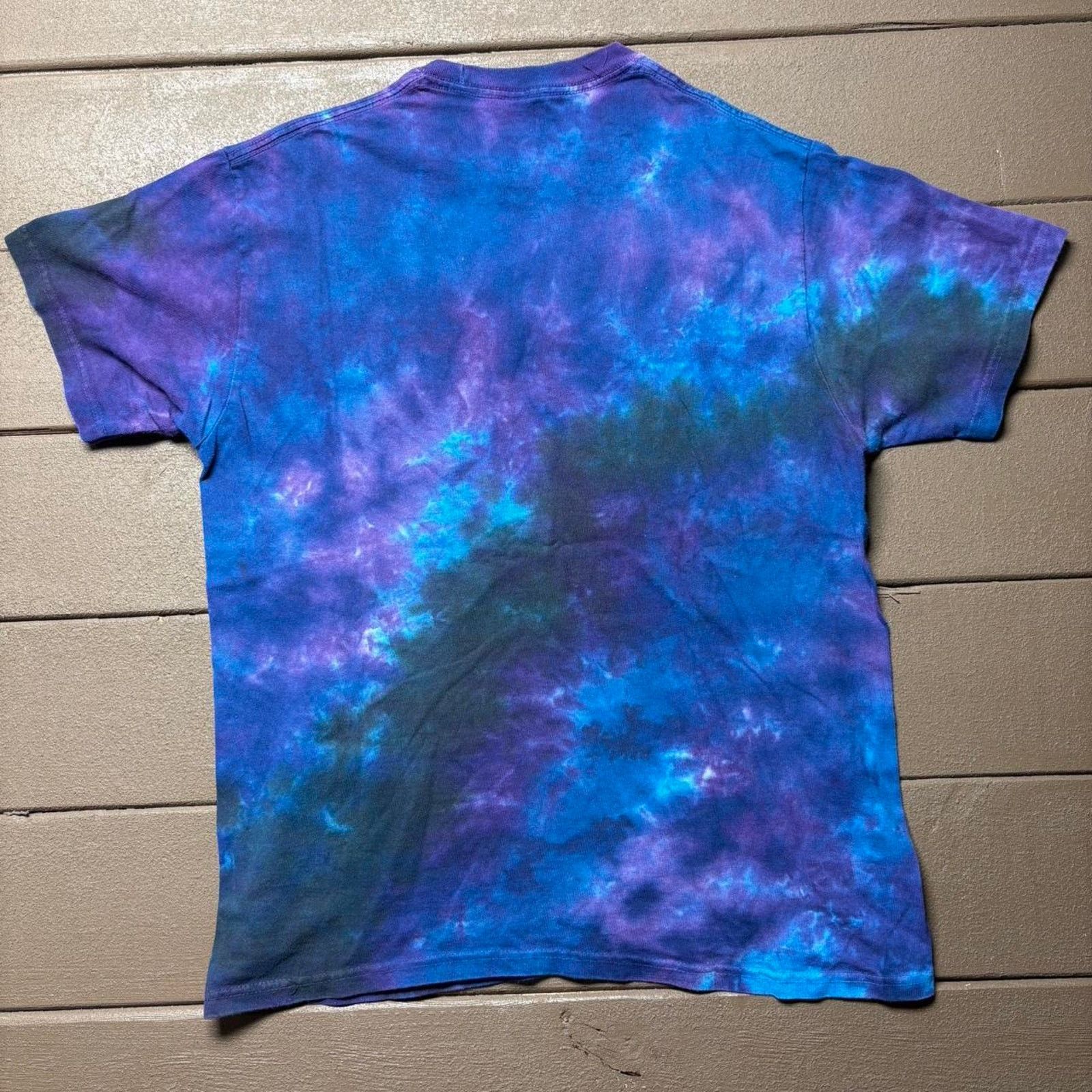 Liquid Blue Blue and Purple Tie-Dye Liquid Blue Shirt Size US M / EU 48-50 / 2 - 6 Thumbnail