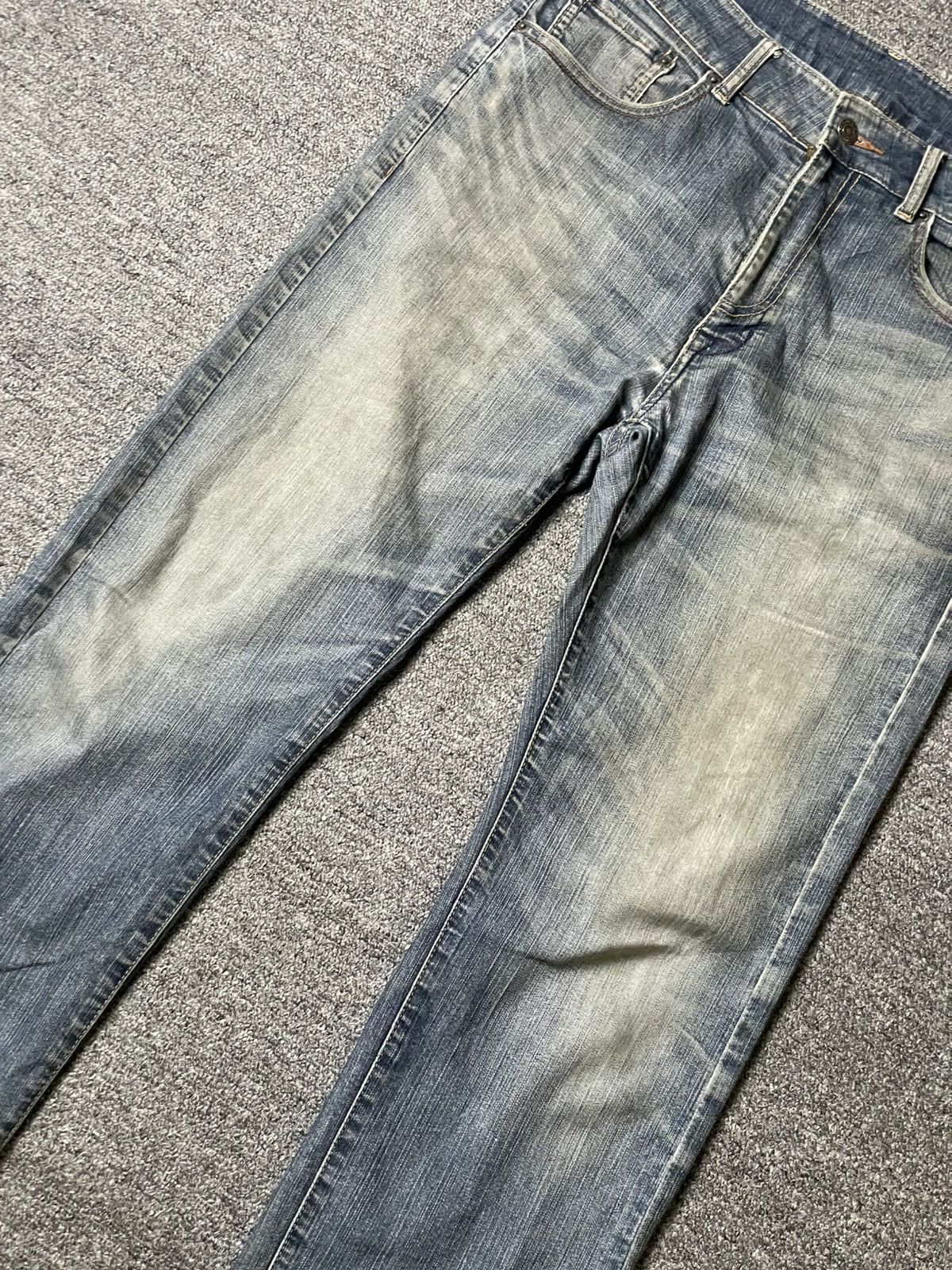 Japanese Brand × Vintage CLOSSHI Japanese Brand Straight Cut Jeans (93) Size US 33 - 2 Thumbnail