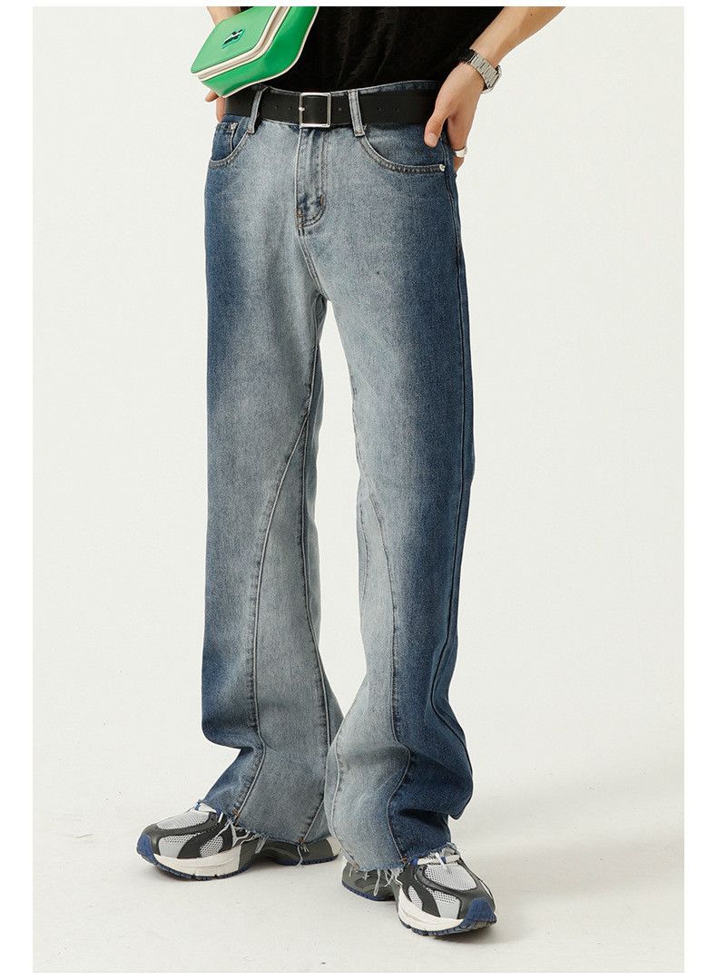 Japanese Brand × Jean Men's tie-dye gradient flared casual jeans Size US 32 / EU 48 - 2 Thumbnail