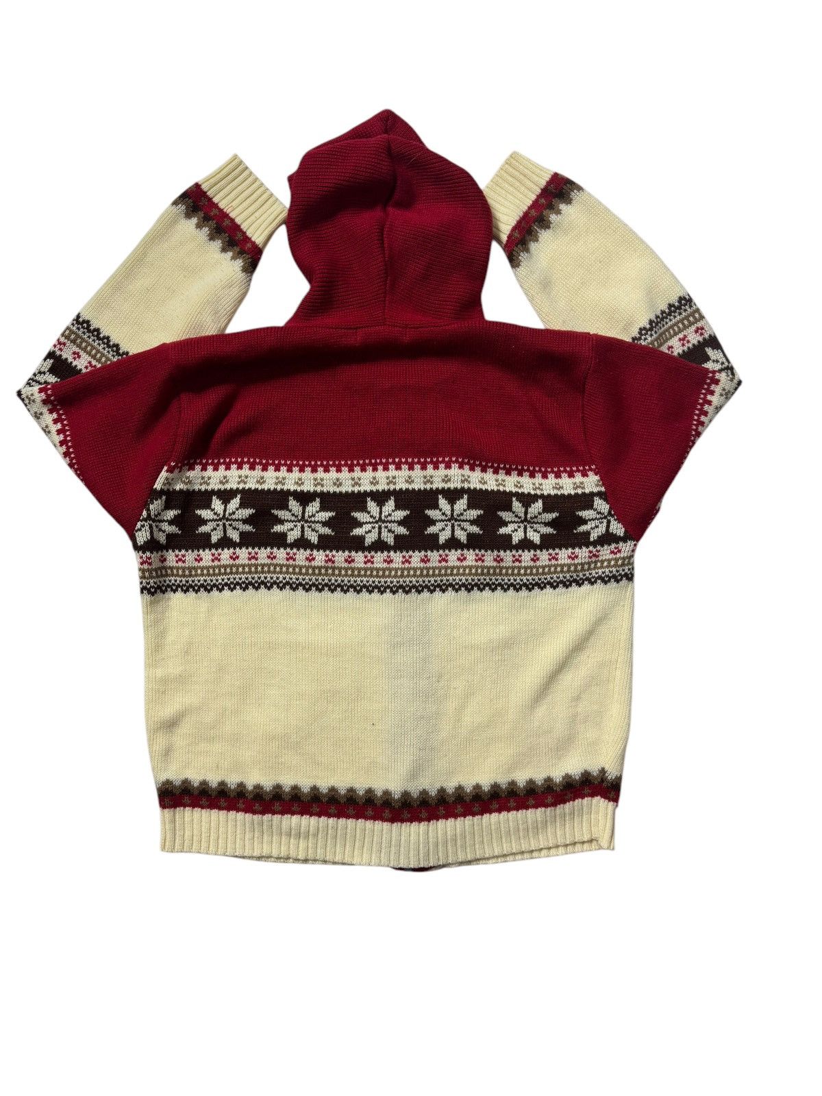 Japanese Brand Mukokuseki Knit Hoodies Size M / US 6-8 / IT 42-44 - 3 Thumbnail