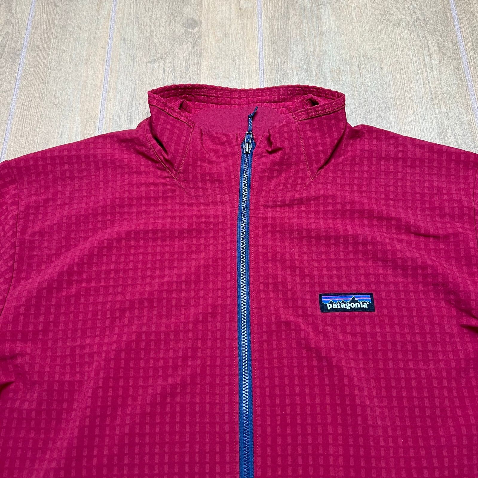 Patagonia Patagonia R1 Techface Wax Red Fleece Jacket Mens XL 83580 Size US XL / EU 56 / 4 - 11 Thumbnail