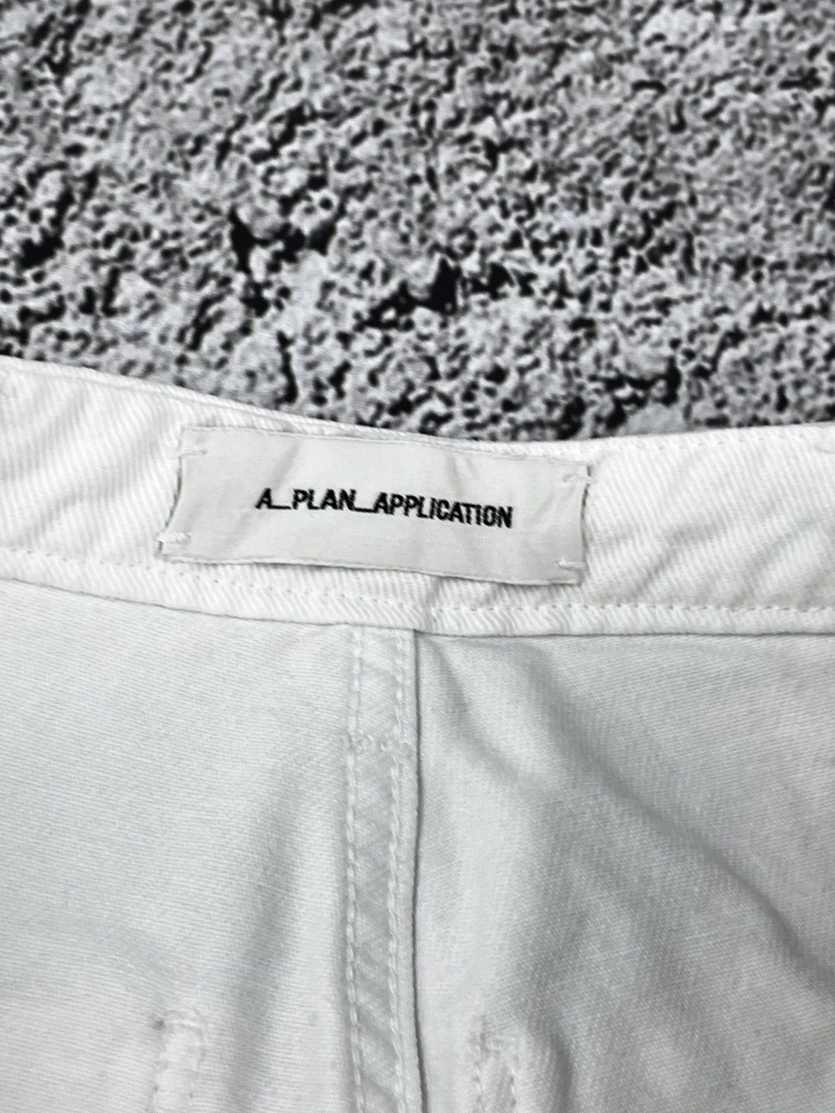 A_PLAN_APPLICATION Vintage Y2K A_Plan_Application flared denim jeans 00s Size 27" / US 4 / IT 40 - 12 Thumbnail