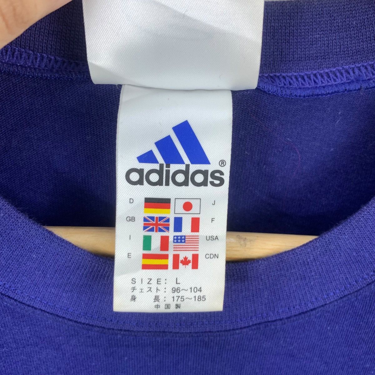 Adidas Vintage 2001 ADIDAS x Japan Football Hidetoshi Nakata Era Size US L / EU 52-54 / 3 - 10 Thumbnail