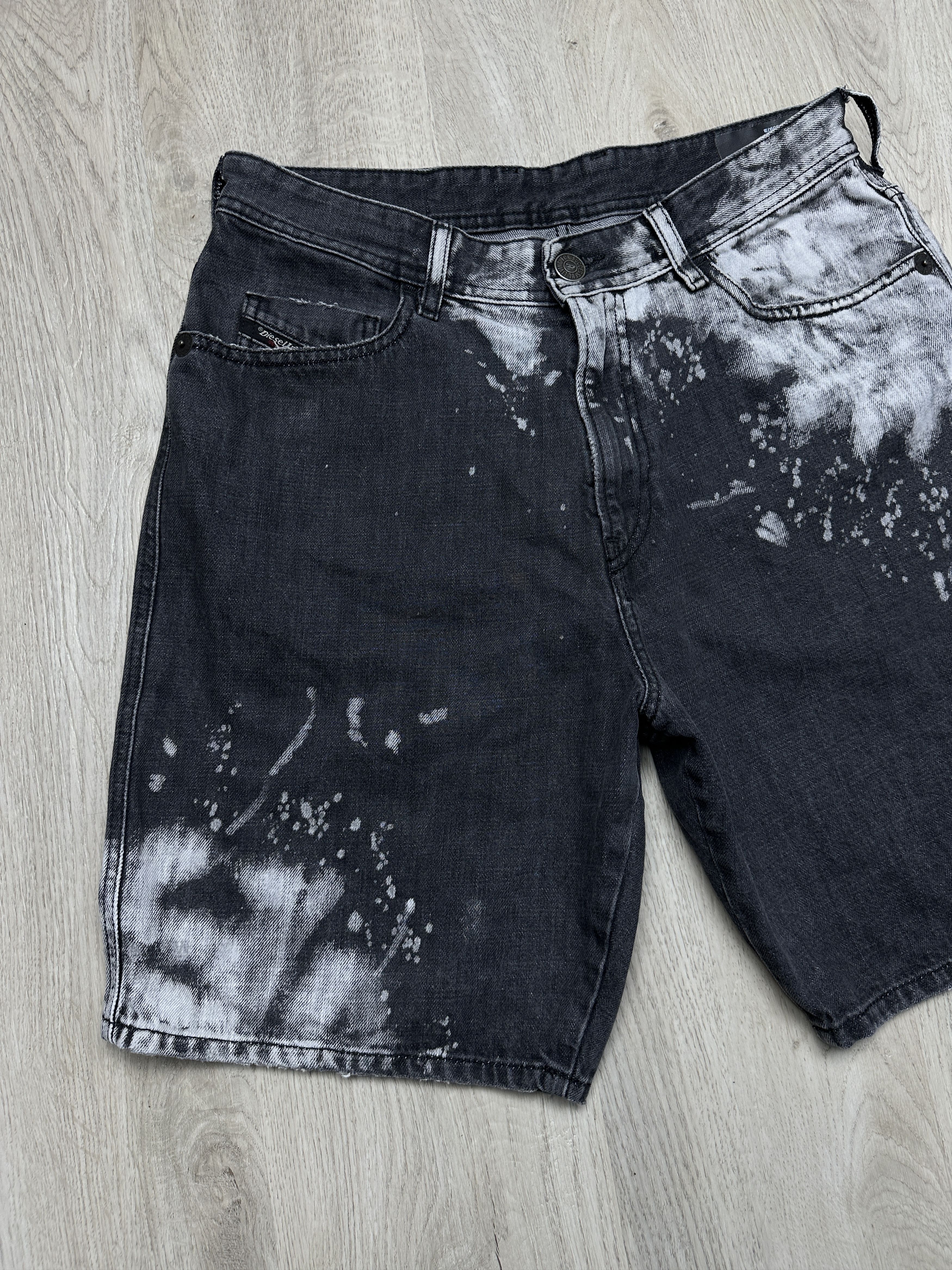 Diesel Diesel D-Willoh-X-SP Mens Denim Shorts Size US 28 / EU 44 - 3 Thumbnail