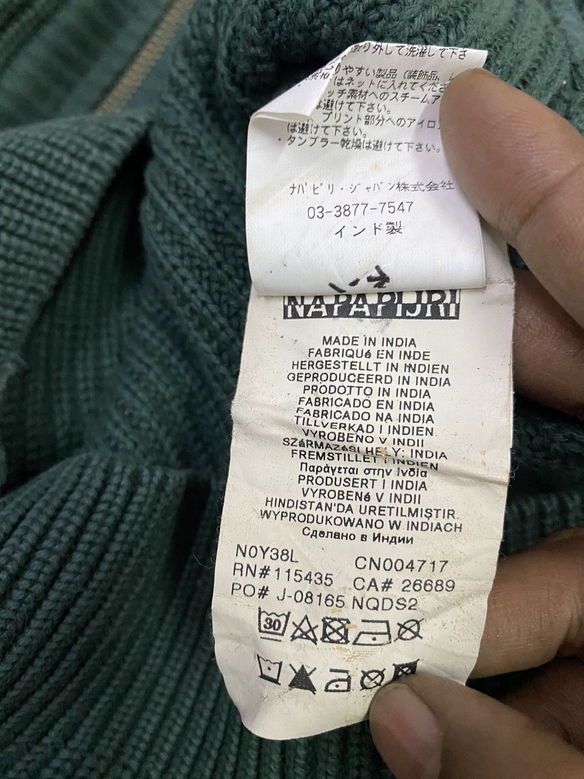 Napapijri 💥Final Drop💥 Napapijri Knitwear Sweater Zipper Size US L / EU 52-54 / 3 - 9 Thumbnail