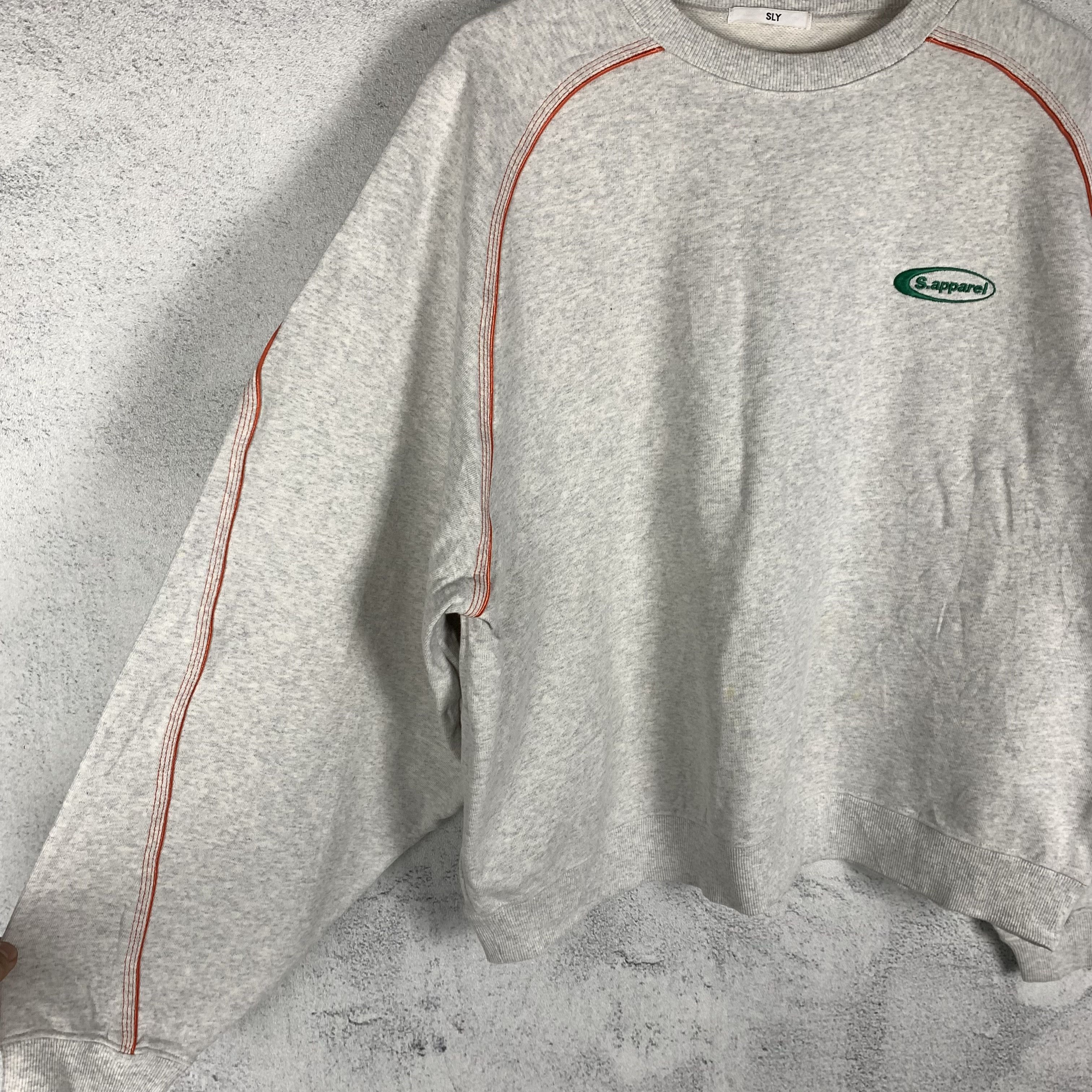 Japanese Brand Sly Japanese Brand Oversized Sweatshirt Crewneck Boxy Size US M / EU 48-50 / 2 - 4 Thumbnail