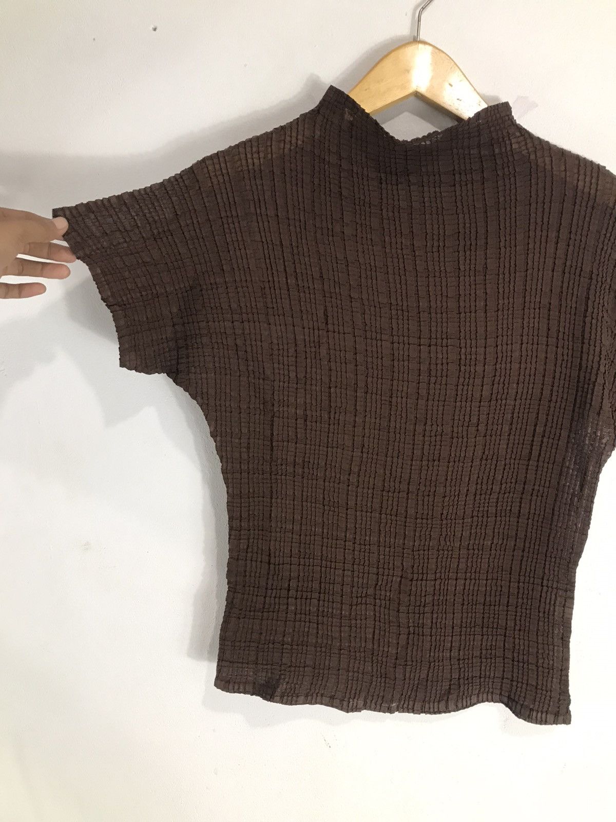 Issey Miyake Undefined Square Pleated shirt 'issey style' Size US S / EU 44-46 / 1 - 2 Thumbnail