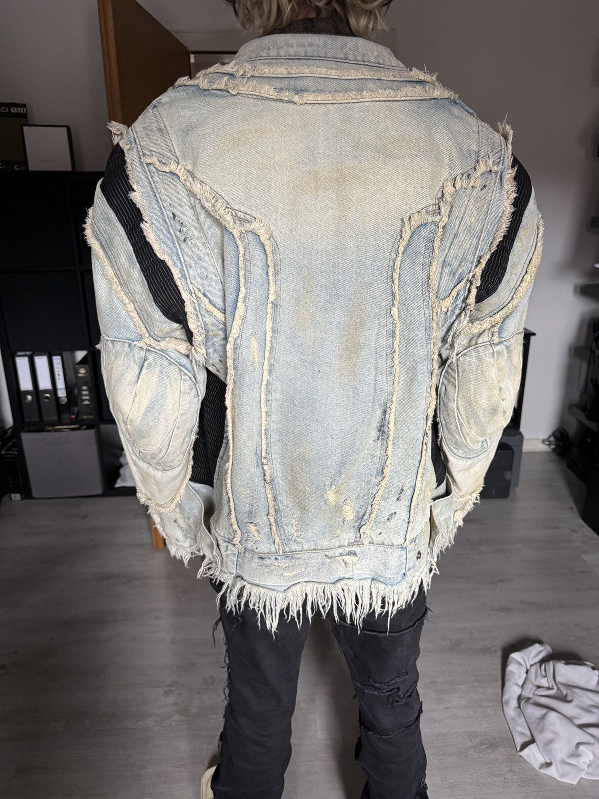 Other Moto denim jacket oversize fit Size US L / EU 52-54 / 3 - 10 Thumbnail