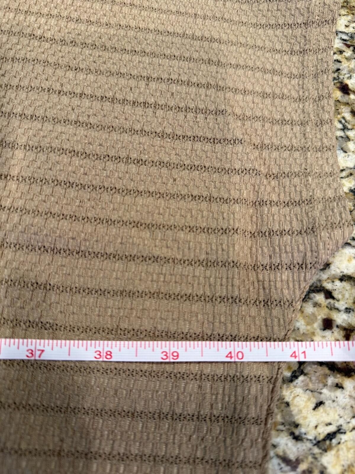 Henson Heyson boho mixed knit oversized tan V neck top SZ M Size M / US 6-8 / IT 42-44 - 9 Thumbnail