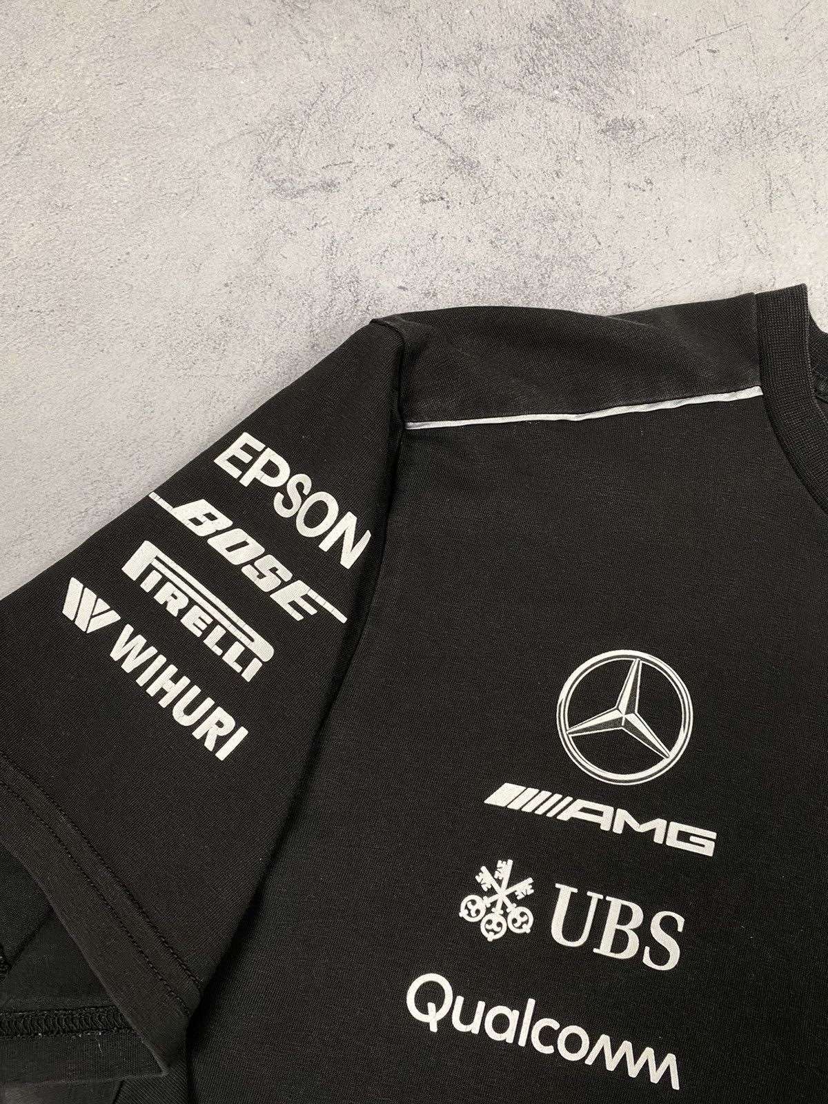 Mercedes-Benz Mercedes Benz AMG Patronas Pirelli Formula One Racing Tee Size US XL / EU 56 / 4 - 7 Thumbnail