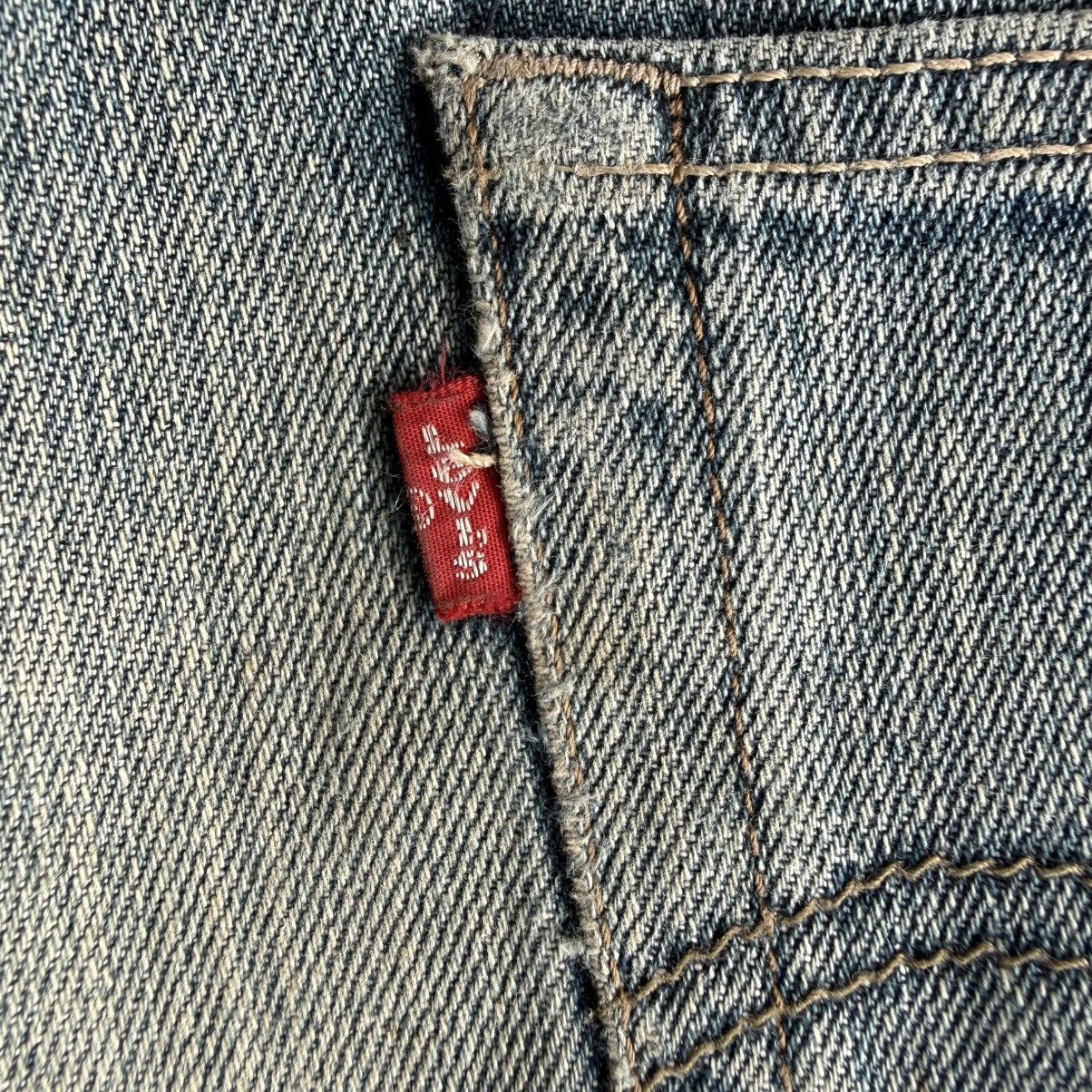Levi's Vintage Clothing W34x28 Vintage Levi's 527 Low Bootcut Faded Denim Jean Size US 34 / EU 50 - 13 Thumbnail