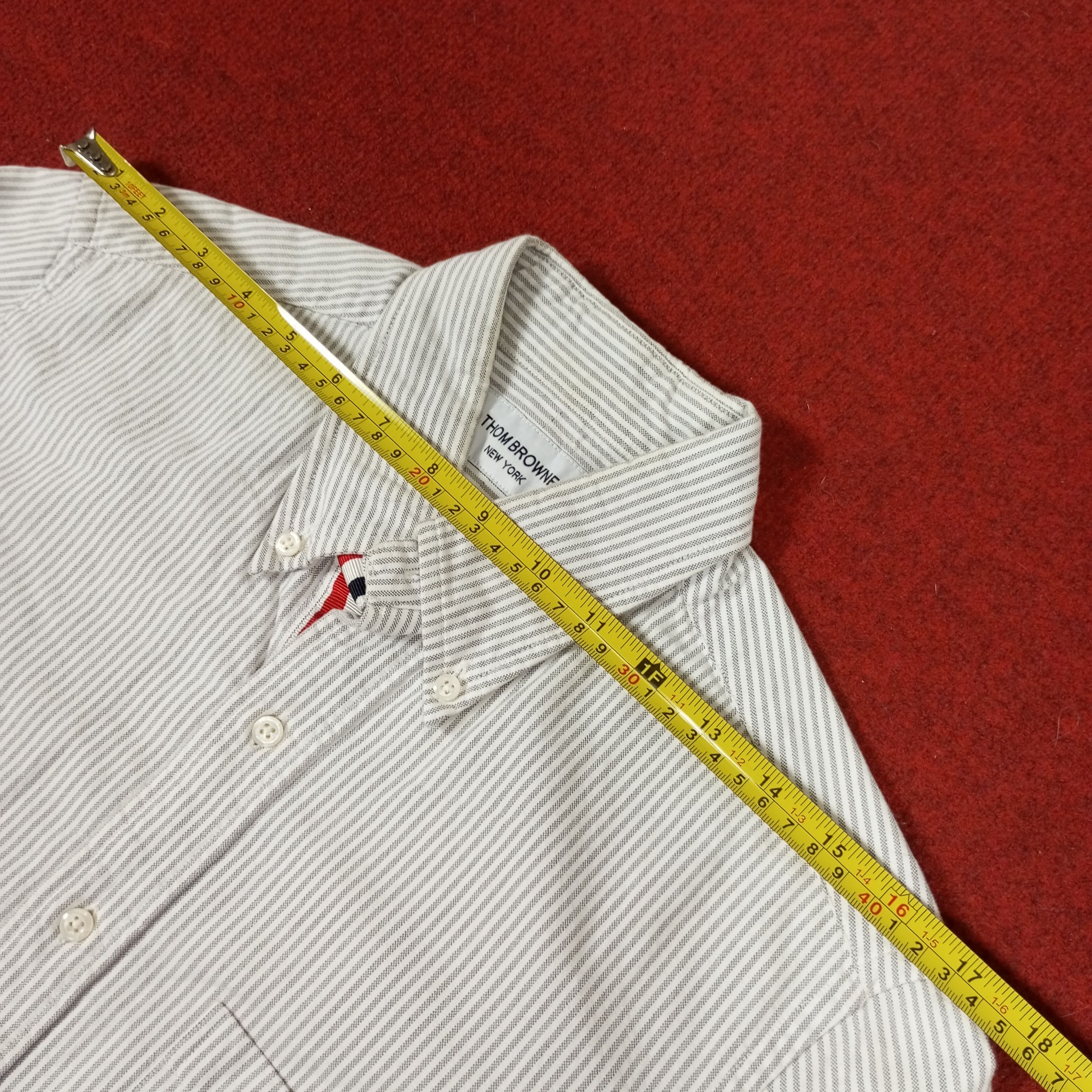 Designer × Thom Browne × Vintage Thom Browne New York Casual Style Designer Shirt Size US S / EU 44-46 / 1 - 12 Thumbnail