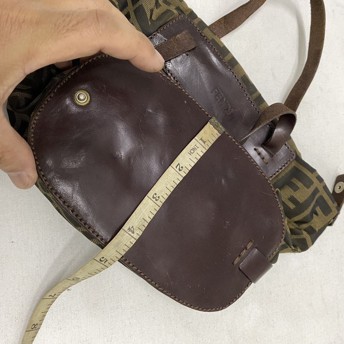 Fendi ‼️YES‼️ AUTHENTIC FENDI FF ZUCCA FORDABLE BAG Size ONE SIZE - 15 Thumbnail