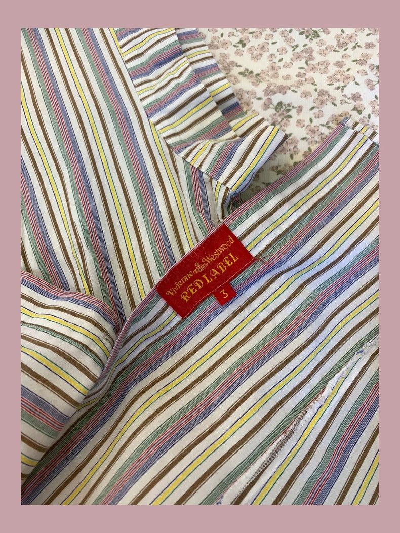 Vivienne Westwood Vivienne Westwood Striped shirt Size L / US 10 / IT 46 - 3 Thumbnail