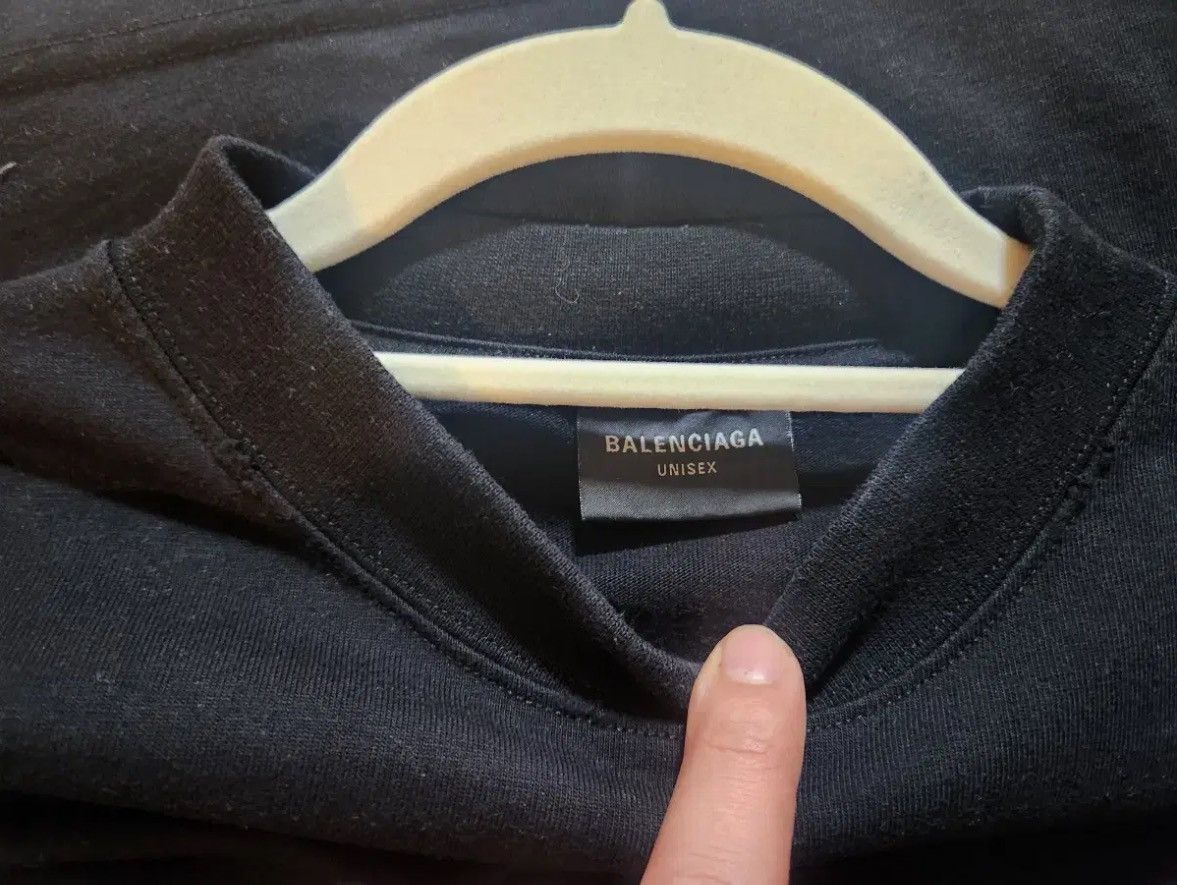 Balenciaga Balenciaga Dark Wave Oversized T Shirt Size US L / EU 52-54 / 3 - 5 Thumbnail